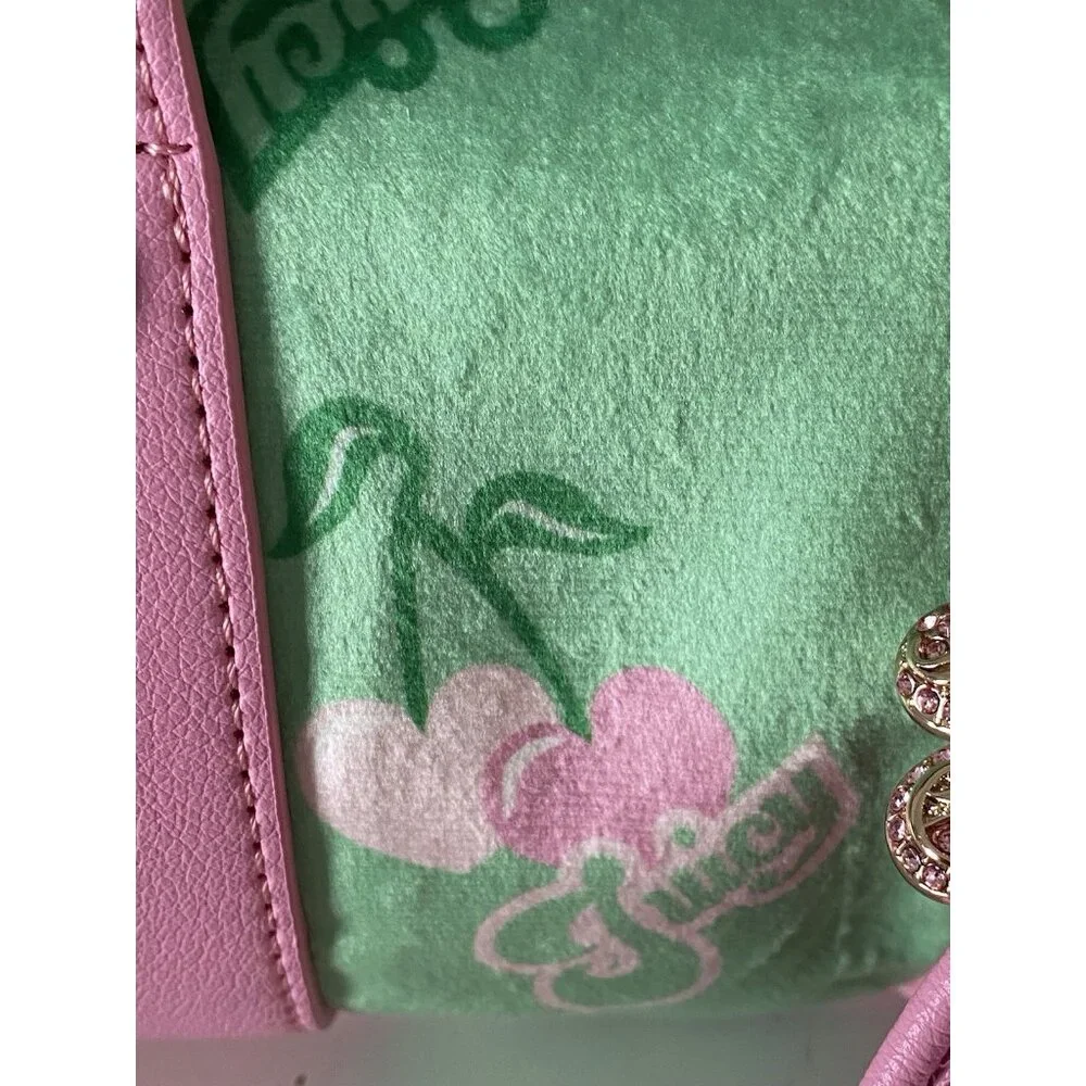 Juicy Couture Retro Cherry Mini Bag Retro Green Multi Barrel Crossbody‎ Gelato